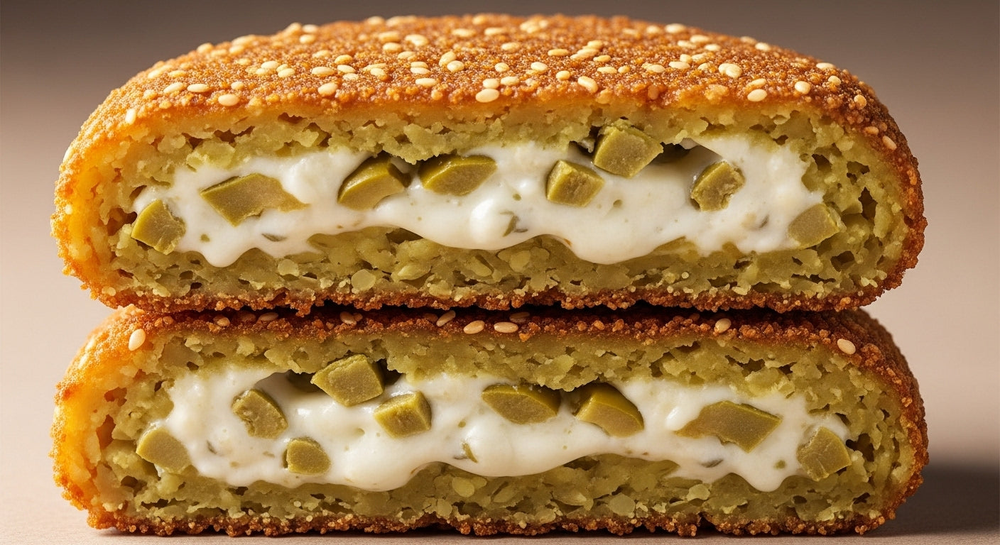 Creamy Cheese & Green Olives