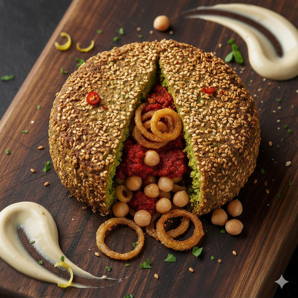 Harissa, Crispy Onions & Chickpeas ๐ถ๏ธ๐ฅ
