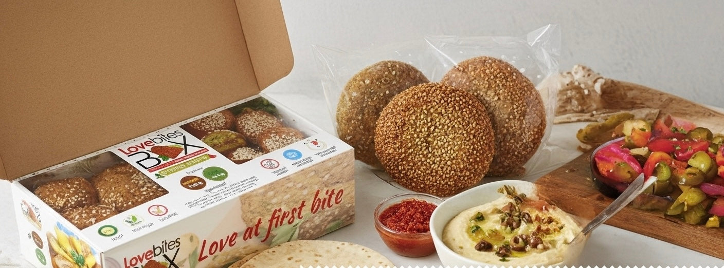 Unstuffed Classic "Just Falafel" or  "Meal-Kit"  (4/6/12 Pk)-Boxes