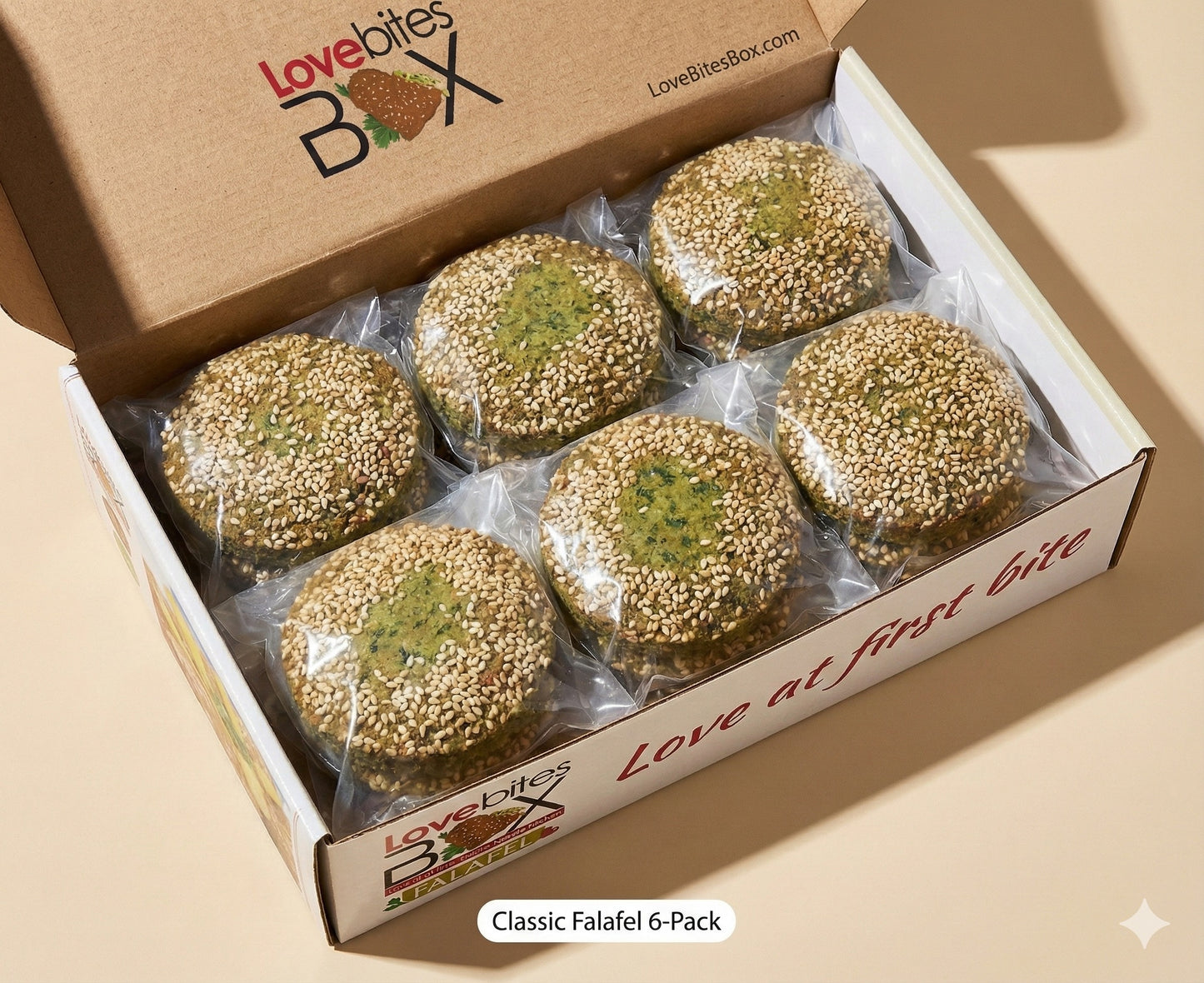 Unstuffed Classic "Just Falafel" or  "Meal-Kit"  (4/6/12 Pk)-Boxes